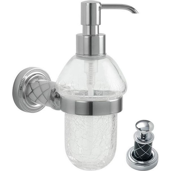 Дозатор для жидкого мыла Boheme Murano Crome 10912-W-CR, chrome - фото 