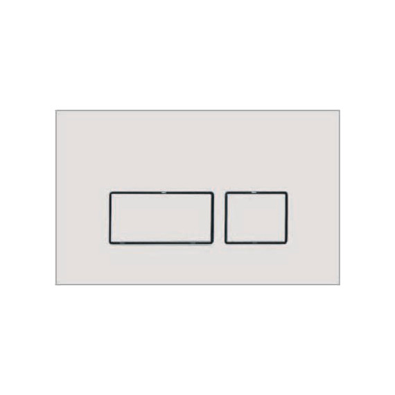 Кнопка смыва Boheme 664-W, белый - фото 