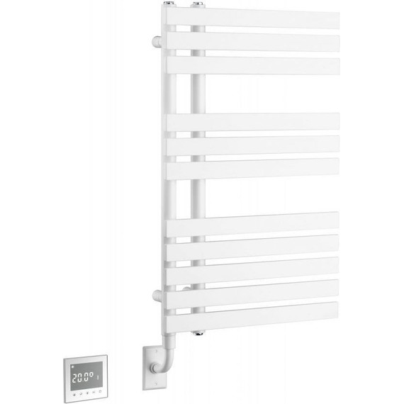 Полотенцесушитель электрический Boheme Venturo П11 80х900 мм 721-MW, matt white - фото 