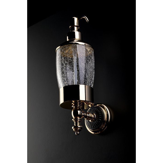 Дозатор для жидкого мыла Boheme Palazzo 10117, золото - фото 2