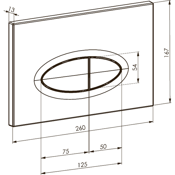Кнопка смыва Boheme 665-CR - фото 2