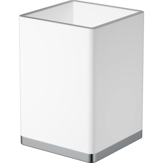 Стакан для зубных щеток Boheme 10961-W-CR, chrome - фото 