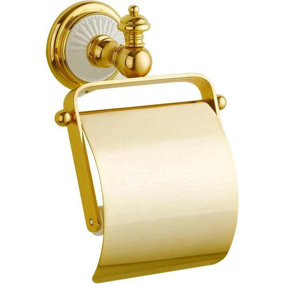 Держатель для туалетной бумаги Boheme Vils 10101, золото - фото 