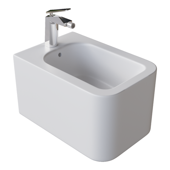 Биде подвесное Boheme Mane 970-BDT-MW - фото 