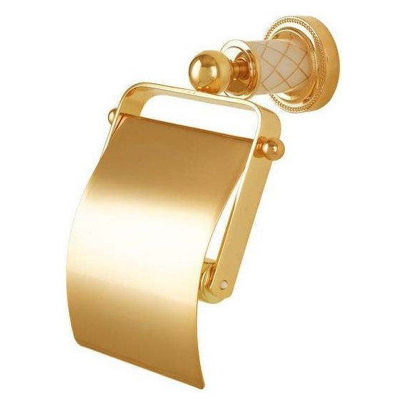 Держатель для туалетной бумаги Boheme Murano Gold 10901-W-G, золото - фото 