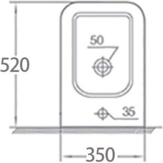 Биде подвесное Boheme Mane 970-BDT-MW - фото 2