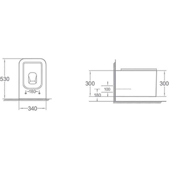 Унитаз подвесной безободковый Boheme Mane 970-SET-MW с крышкой микролифт - фото 5