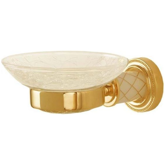 Мыльница Boheme Murano Gold 10903-W-G, золото - фото 