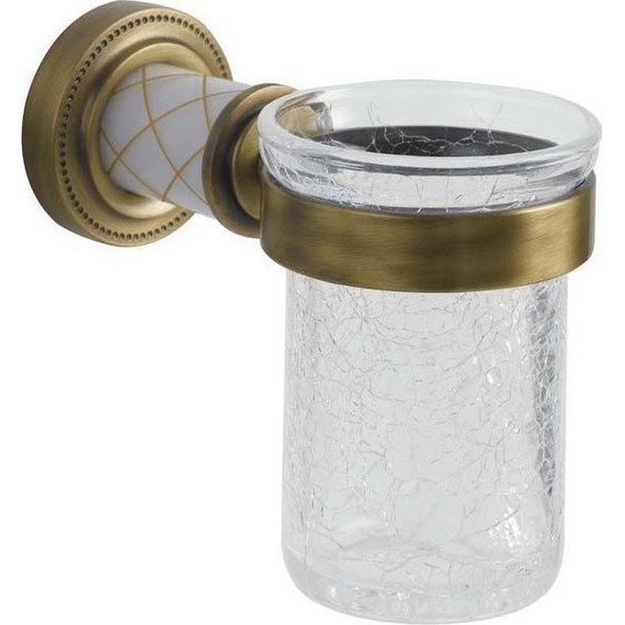 Стакан для зубных щеток Boheme Murano Bronze 10904-W-BR, бронза - фото 