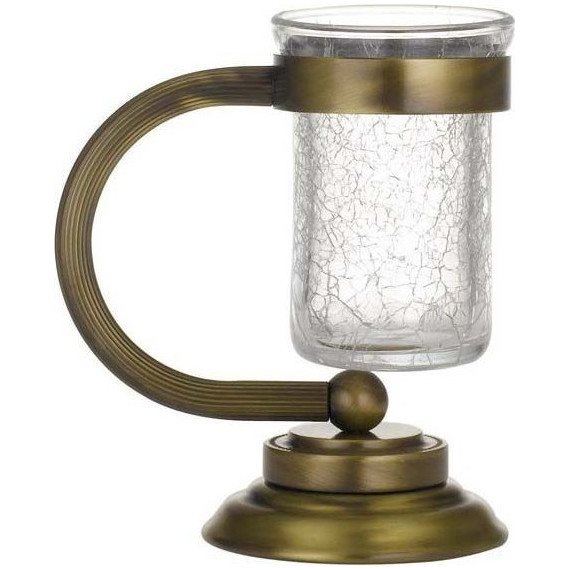 Стакан для зубных щеток Boheme Murano Bronze 10911-BR, бронза - фото 