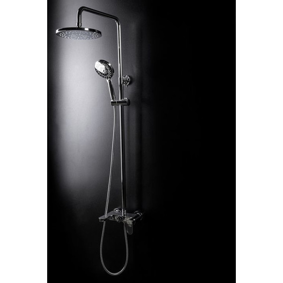 Душевая стойка Boheme Spectre 458-GM, gun metal - фото 7