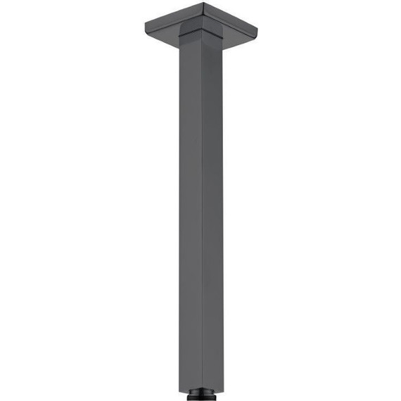 Кронштейн потолочный для верхнего душа Boheme Qubic 629-QUBIC-SGM, shine gun metal - фото 