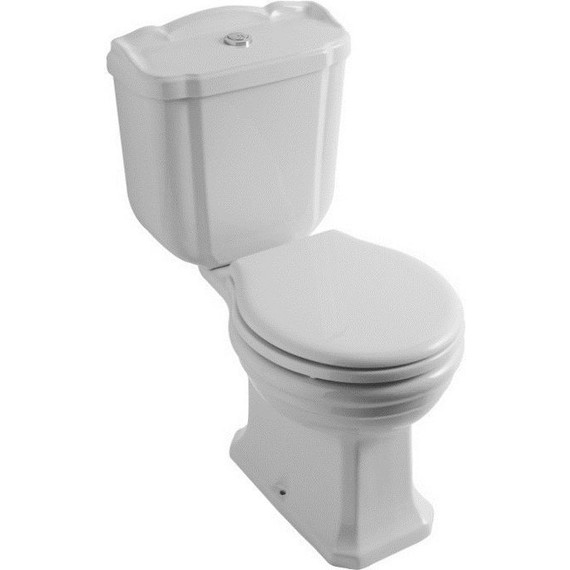 Унитаз-компакт слив горизонтальный Globo Paestum PA004.BI - фото 