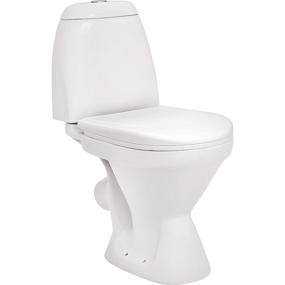 Унитаз-компакт Santek Римини 1.WH50.1.523 с крышкой полипропилен - фото 