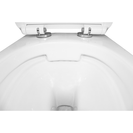 Инсталляция с подвесным унитазом комплект: Loranto 4501 с подвесным унитазом Azario Round AZ-2617E сиденье микролифт - фото 9