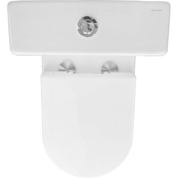 Унитаз-компакт Azario Fretta AZ-1223 с крышкой микролифт - фото 13