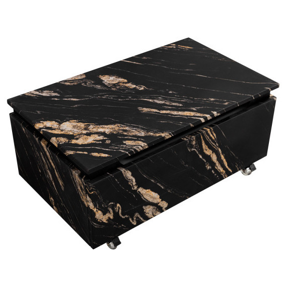 Тумба дополнительная Cezares SLIDER-800-1C-PI-NF-P 80 см, чёрный фьюжн - фото 