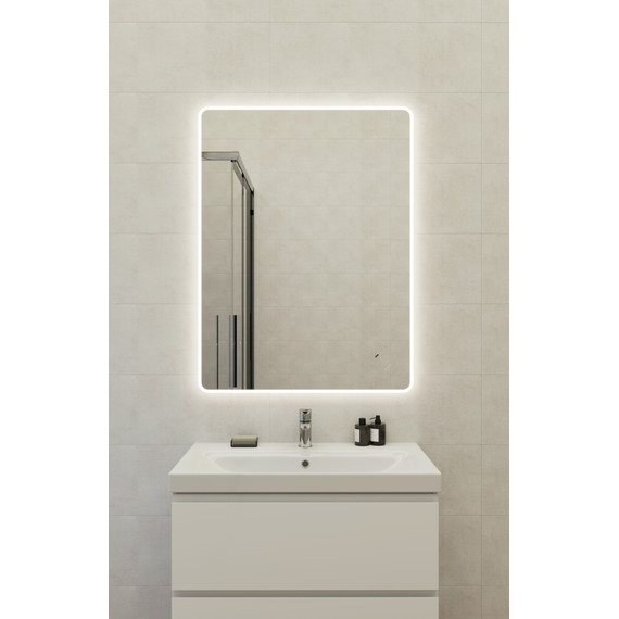 Зеркало Cersanit Eclipse Fusion 75 см A64814 - фото 2