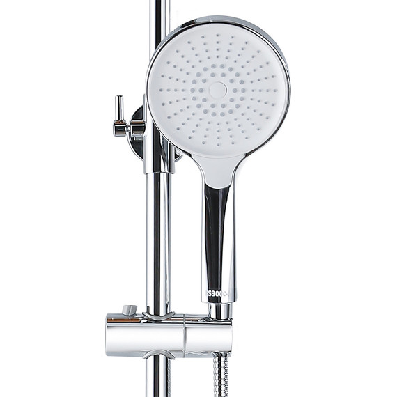 Душевая стойка с поворотным изливом Azario Arizona AZ-20R, Цвет производителя: хром - фото 5