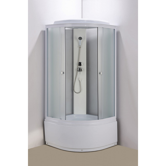 Душевая кабина Loranto 90х90 см CS-986ТМ/W, белый/матовое - фото 2