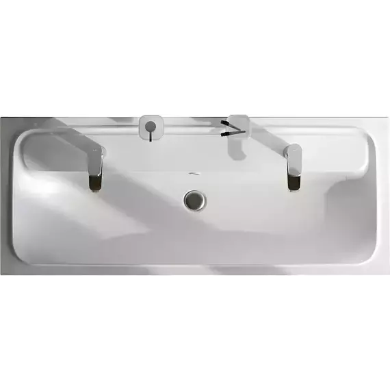 Тумба подвесная с раковиной AM.PM Func 120 см M8FFUX1202WM, белый матовый, Цвет фасада: белый матовый - фото 11