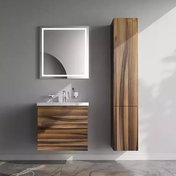 Пенал подвесной Am.Pm Gem 30 см M90CHR0306HF, орех - фото 5