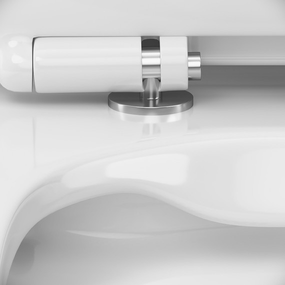 Унитаз-компакт безободковый Am.Pm Sense C748600SC с сиденьем микролифт - фото 9