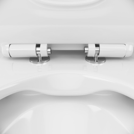 Унитаз-компакт безободковый Am.Pm Sense C748600SC с сиденьем микролифт - фото 10