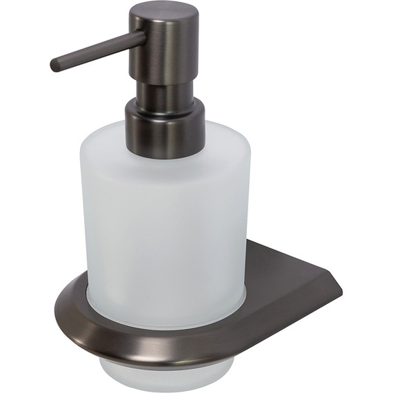 Дозатор для жидкого мыла Cezares Liner LINER-SOIS-V-GM, цвет оружейная сталь, Цвет производителя: оружейная сталь - фото 