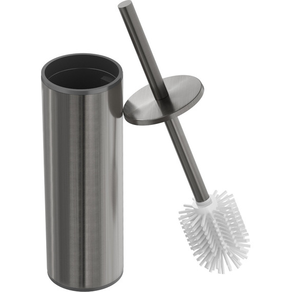 Ёршик для унитаза Cezares Relax RELAX-TBS-M-GM, цвет оружейная сталь - фото 2