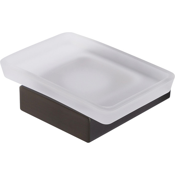 Мыльница Cezares Slider SLIDER-SODS-GM, цвет оружейная сталь - фото 