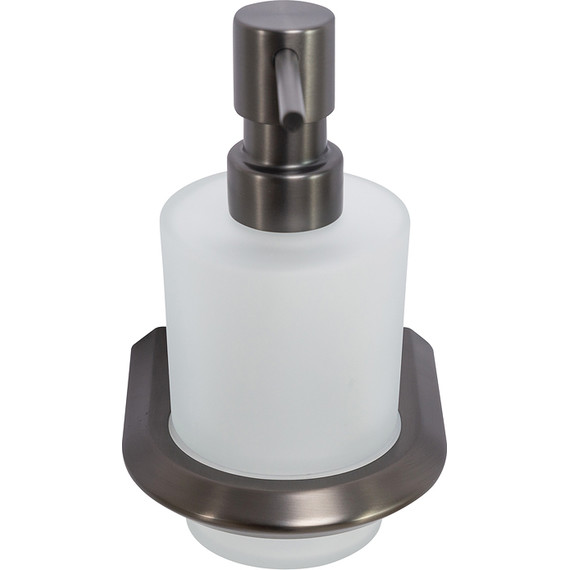 Дозатор для жидкого мыла Cezares Liner LINER-SOIS-V-GM, цвет оружейная сталь, Цвет производителя: оружейная сталь - фото 2