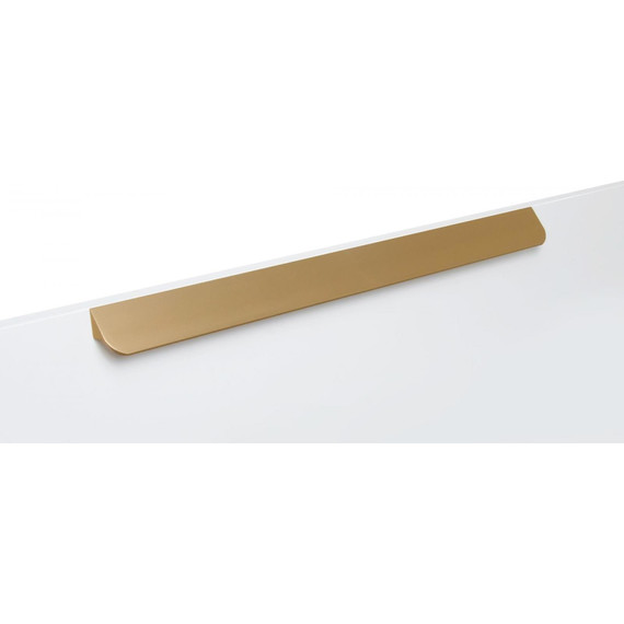 Ручка для мебельной тумбы Cezares Eco 40 см RS156SG.3/320 (1 шт) сатиновое золото - фото 