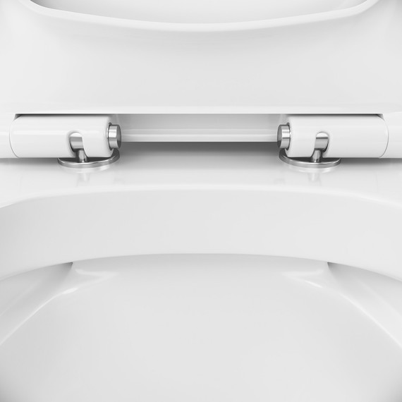 Унитаз-компакт безободковый Am.Pm Gem C908601SC с сиденьем микролифт - фото 11