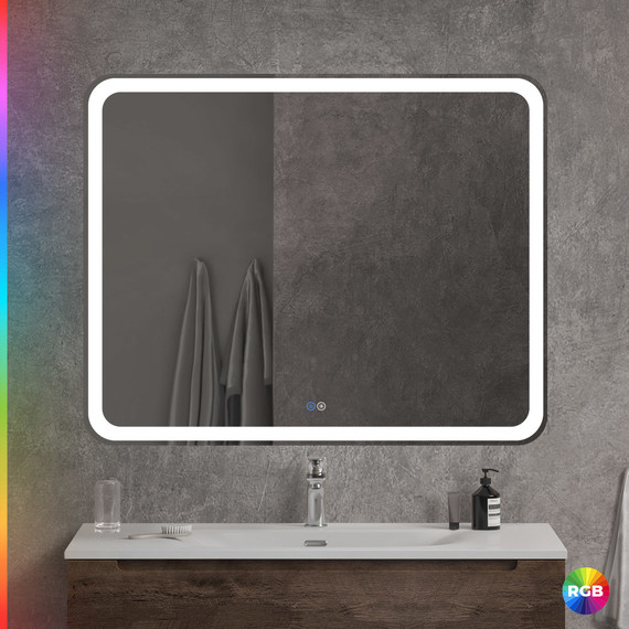 Зеркало Cezares Ellisse 100 см CZR-SPC-MC-1000-800-RGB-TCH - фото 3