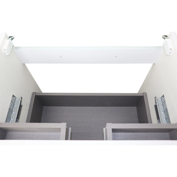 Тумба подвесная с раковиной Azario Velluto 70 см CS00088602, белый матотвый - фото 9