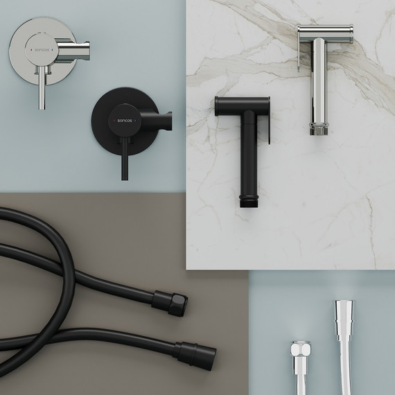 Набор для гигиенического душа Sancos Start SC1001CH - фото 7