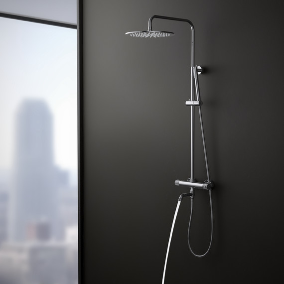 Душевая стойка для ванны с термостатом Timo Saona SX-2380/00 - фото 5