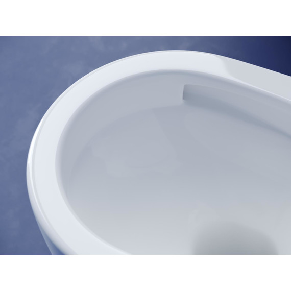 Унитаз подвесной безободковый Ceramicanova Metropol CN4002T с тонкой крышкой микролифт - фото 7