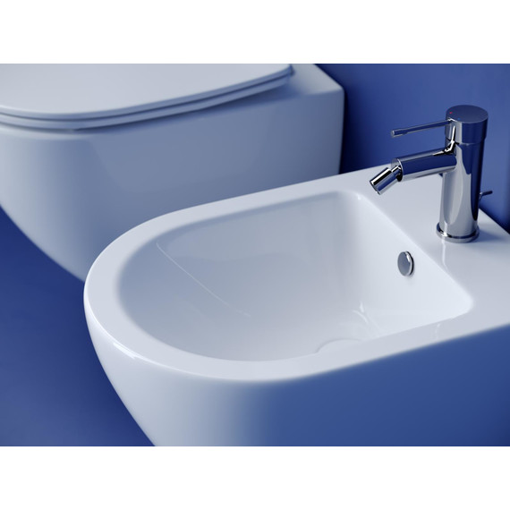 Унитаз подвесной безободковый Ceramicanova Metropol CN4002T с тонкой крышкой микролифт - фото 12