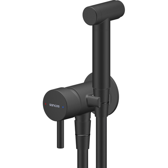 Набор для гигиенического душа Sancos Atom SC2001MB, чёрный матовый - фото 2