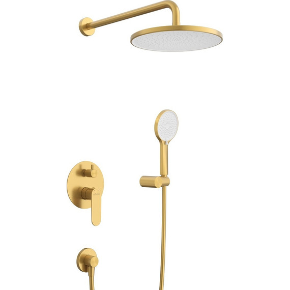 Душевая система для душа Cezares STYLUS-DSET-BORO, брашированное золото, Цвет производителя: брашированное золото - фото 2