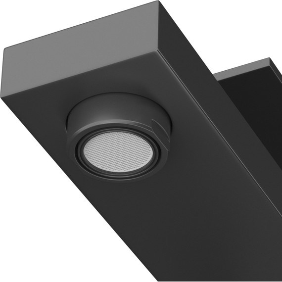 Смеситель для раковины Cezares SLIDER-LS-NOP, чёрный матовый, Цвет производителя: чёрный матовый - фото 4