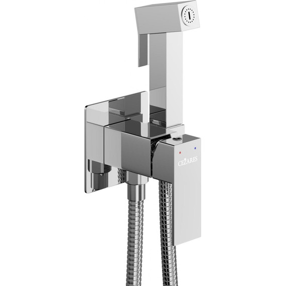 Набор для гигиенического душа Cezares SLIDER-DIF-01 (со скрытой частью), Цвет производителя: хром - фото 2