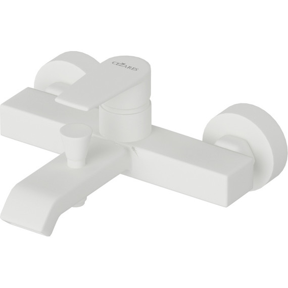 Смеситель для ванны Cezares NAUTIC-VM-BIO, белый матовый, Цвет производителя: белый матовый - фото 