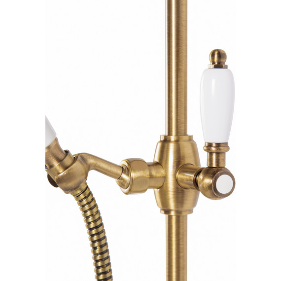 Душевой гарнитур Cezares CZR-SD-02-Bi, бронза - фото 3