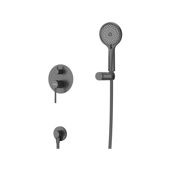 Душевая система для душа Cezares RELAX-DSET-NOP, чёрный матовый, Цвет производителя: чёрный матовый - фото 3