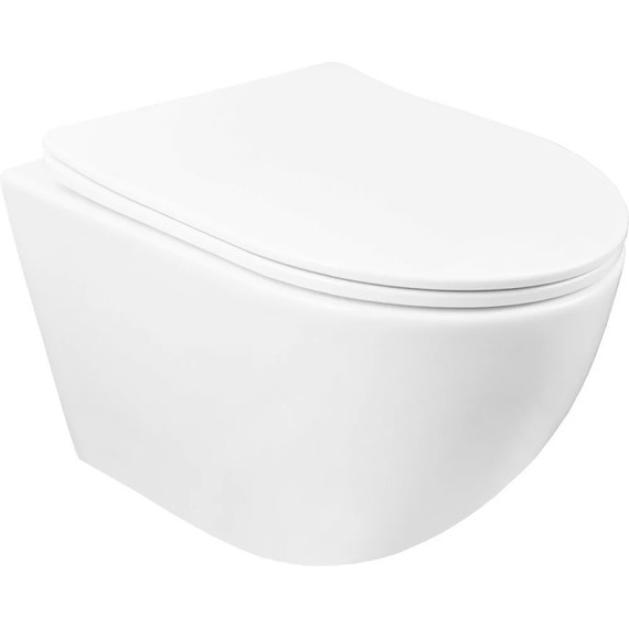 Инсталляция с подвесным унитазом комплект: TECEbase 2.0 9400412 с подвесным безободковым унитазом Azario Gloria AZ-2003 сиденье микролифт, крепление, кнопка смыва хром глянцевый - фото 2