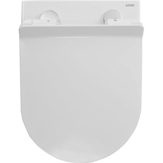 Инсталляция с подвесным унитазом комплект: TECEbase 2.0 9400414 с подвесным безободковым унитазом Azario Grado AZ-0046-N сиденье микролифт, крепление, кнопка смыва чёрная матовая - фото 11