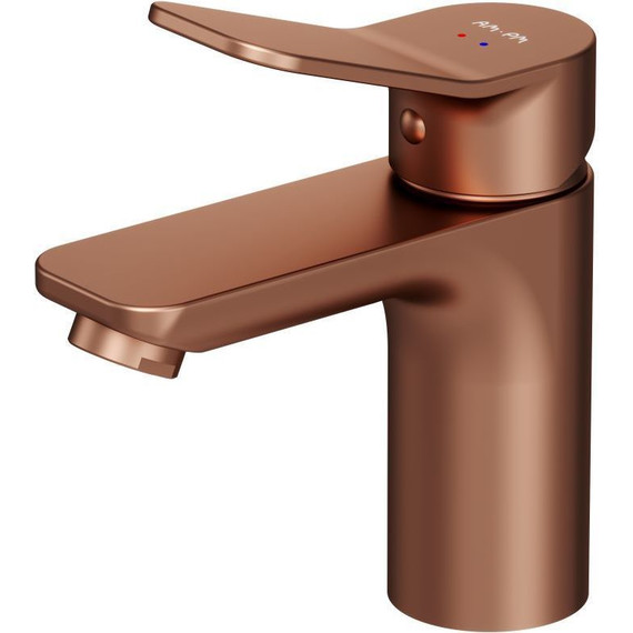 Смеситель для раковины AM.PM X.Joy F85A02144, розовое золото, Цвет производителя: розовое золото - фото 